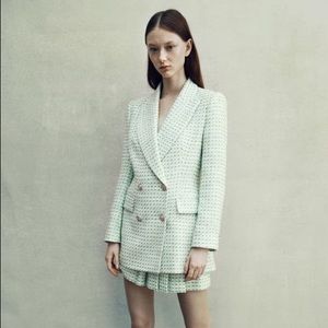 Green Zara Blazer (currently SOLD OUT on site)